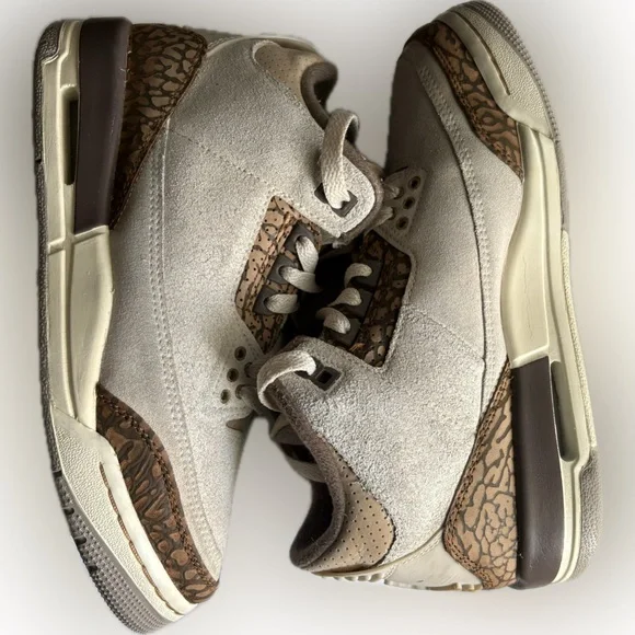 Air Jordan 3 Retro “Palomino” youth size 5.5 pre owned - Picture 4 of 5